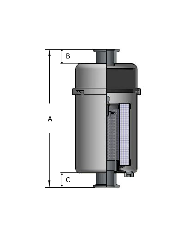 (AF-OME-12225Y) Oil Mist Eliminator w/ Carbon filter